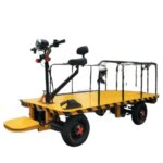 4 Wheel Mini E Flat-Bed Loader - Image 3