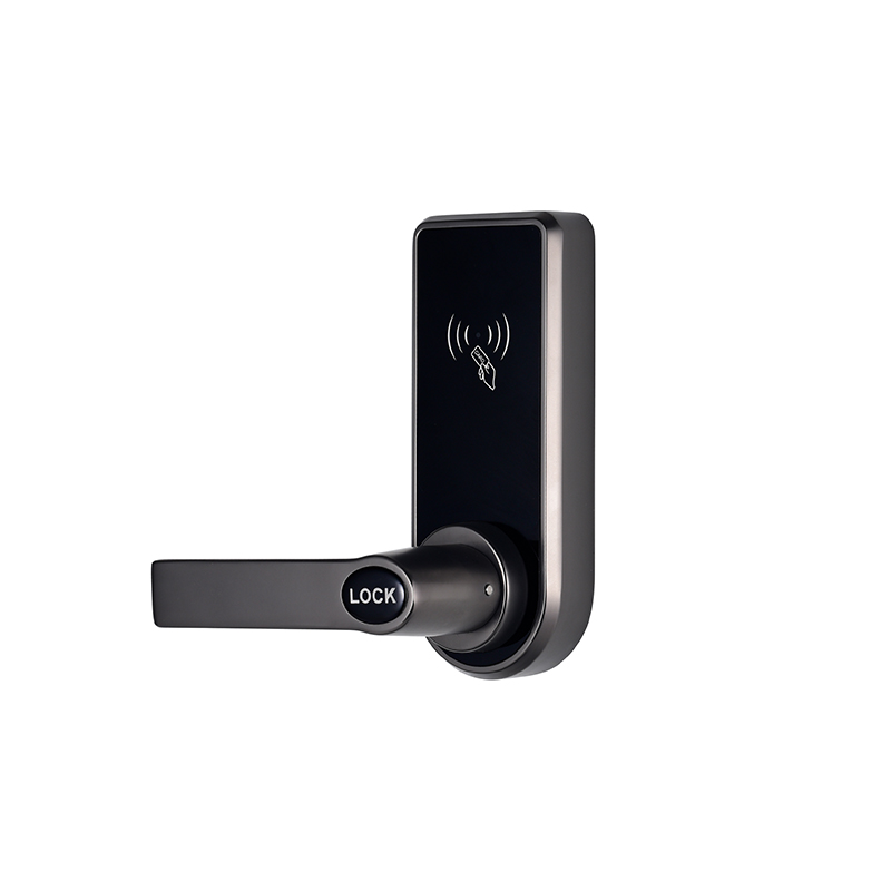 Hotel Door Lock Model H818 - Mini & Elegant Black Finish Design