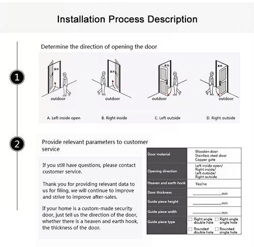 Stainless Steel Hotel Door Lock 2000 - Durable & Easy to Install
