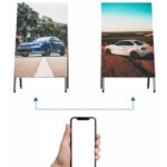 P1.25 Mobile LED Water Sign Display Screen