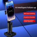 Q1 AI Auto Face Tracking Gimbal for Smartphone – 360° Rotation Stabilizer for Shooting - Image 6