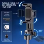 P15 Mini 3-in-1 Selfie Stick Tripod with Wireless Remote - Image 4