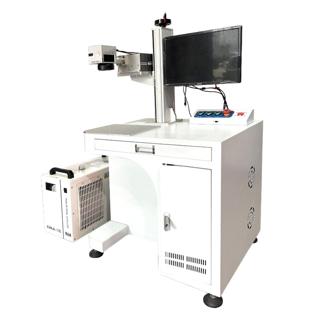 Cabinet integrated UV laser marking machine
