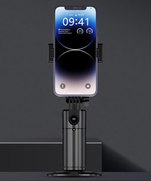 Q1 AI Auto Face Tracking Gimbal for Smartphone – 360° Rotation Stabilizer for Shooting